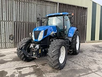2009 new holland t7050 powercommand supersteer vierwielaangedreven landbouwtractor - afbeelding 12 van  37