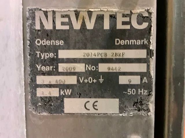 2009 newtec 2014pcb-2brf multihead weegmachine - afbeelding 6 van  29