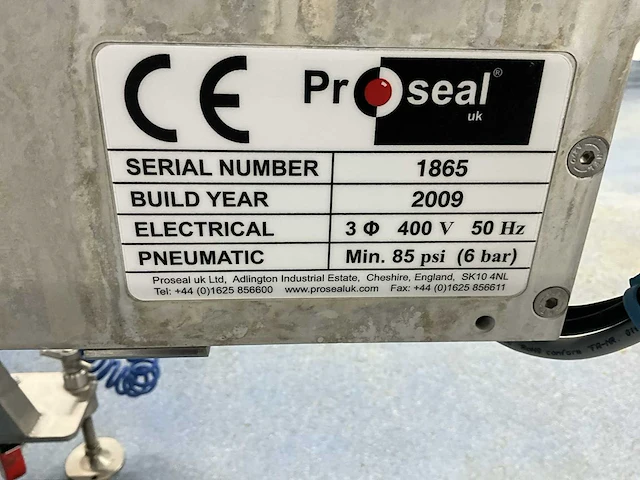 2009 proseal gt1 traysealer - afbeelding 6 van  17