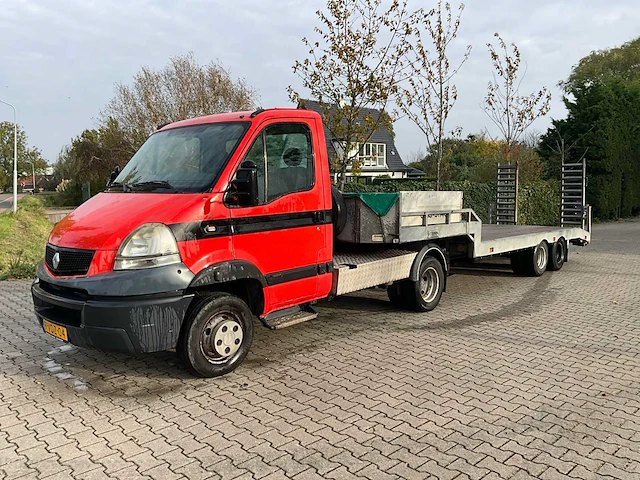 2009 renault mascotte 150.35 313 met veldhuizen oplegger - afbeelding 1 van  41