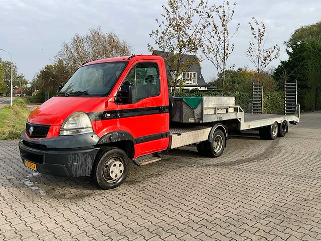 2009 renault mascotte 150.35 313 met veldhuizen oplegger - afbeelding 12 van  41