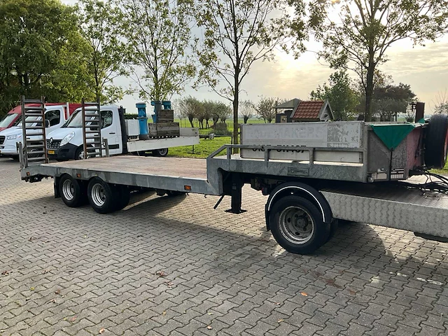 2009 renault mascotte 150.35 313 met veldhuizen oplegger - afbeelding 40 van  41