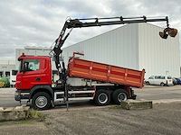 2009 scania g420 kieper vrachtwagen met kraan - afbeelding 12 van  41