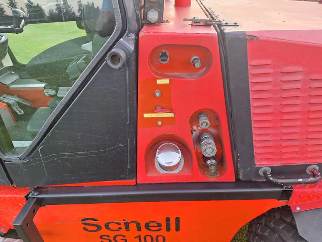 2009 schell sg100 grasmaaier/ machine drager - afbeelding 13 van  26