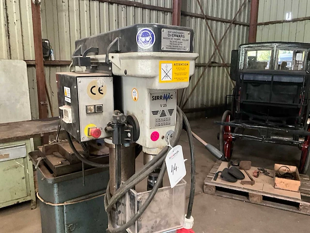 2009 serrmac v 25 kolomboormachine - afbeelding 3 van  7