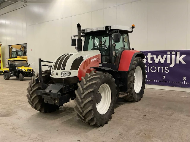 2009 steyr 6150 cvt vierwielaangedreven landbouwtractor - afbeelding 1 van  40
