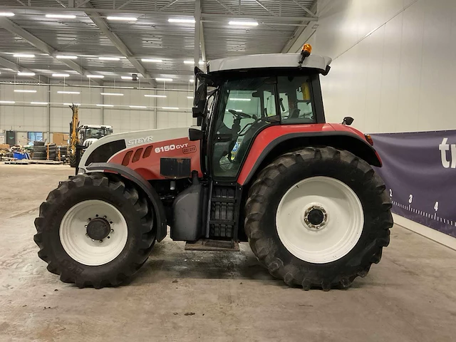 2009 steyr 6150 cvt vierwielaangedreven landbouwtractor - afbeelding 40 van  40