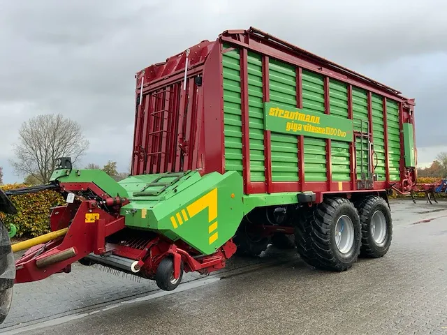 2009 strautmann giga vitesse 3 duo + opraapwagen - afbeelding 1 van  43