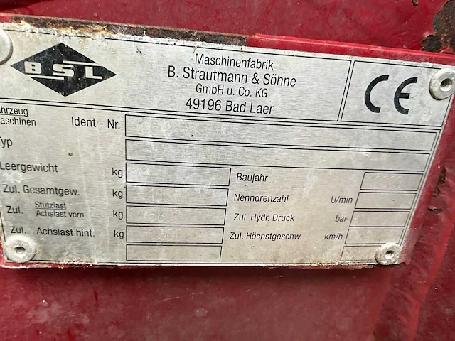 2009 strautmann verti-mix 2001 sf double voermengwagen - afbeelding 33 van  45