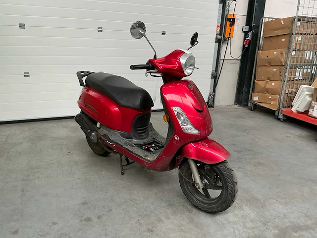2009 sym fiddle ii 45km/u brommer - afbeelding 8 van  13