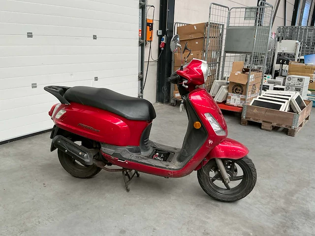 2009 sym fiddle ii 45km/u brommer - afbeelding 9 van  13