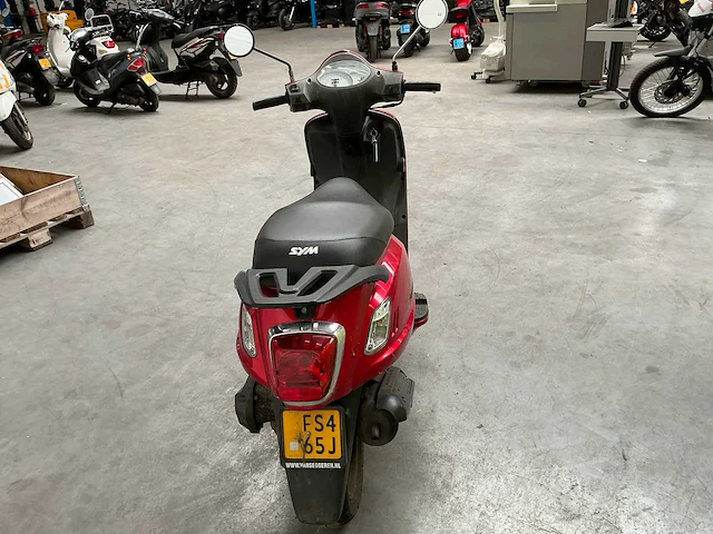 2009 sym fiddle ii 45km/u brommer - afbeelding 10 van  13