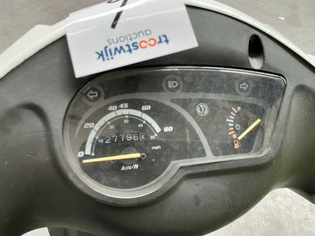 2009 sym orbit 50 ii 25km/u brommer - afbeelding 12 van  13