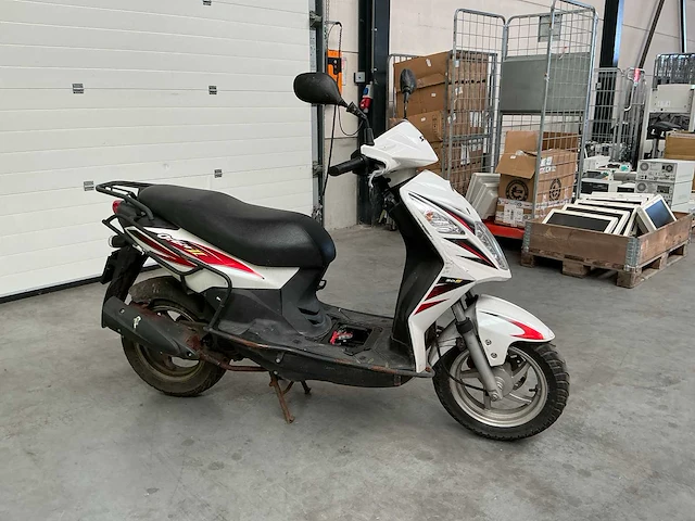 2009 sym orbit 50 ii 25km/u brommer - afbeelding 4 van  13