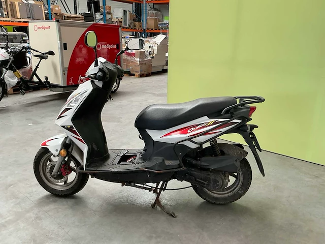 2009 sym orbit 50 ii 25km/u brommer - afbeelding 8 van  13
