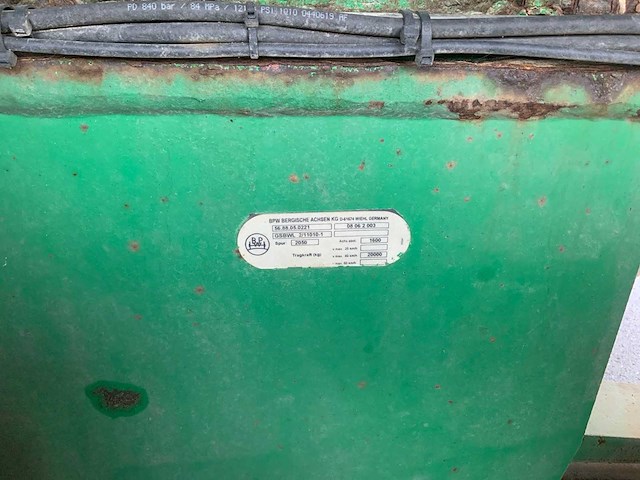 2009 tebbe hs180 mestverspreider - afbeelding 28 van  37