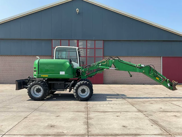 2009 terex tw85 banden graafmachine - afbeelding 2 van  51