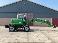 2009 terex tw85 banden graafmachine - afbeelding 2 van  51