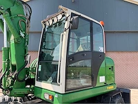 2009 terex tw85 banden graafmachine - afbeelding 3 van  51
