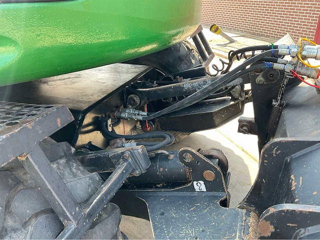 2009 terex tw85 banden graafmachine - afbeelding 9 van  51