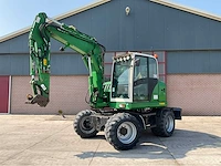 2009 terex tw85 banden graafmachine - afbeelding 1 van  51