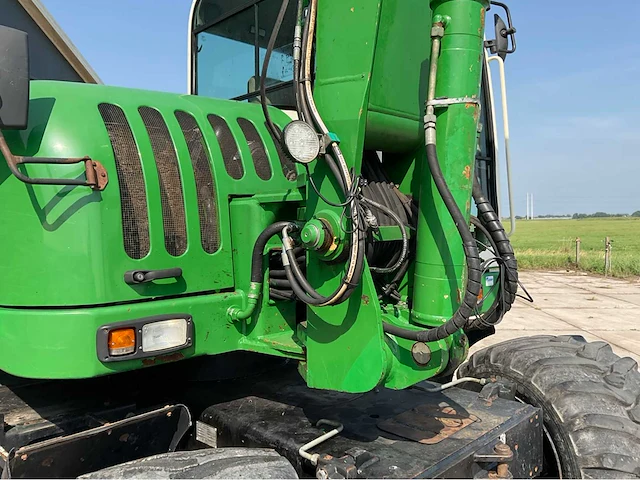 2009 terex tw85 banden graafmachine - afbeelding 18 van  51