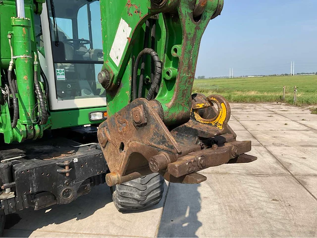 2009 terex tw85 banden graafmachine - afbeelding 22 van  51