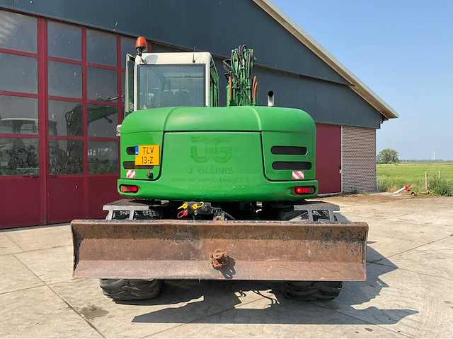 2009 terex tw85 banden graafmachine - afbeelding 23 van  51