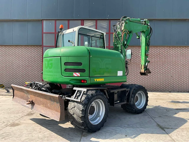 2009 terex tw85 banden graafmachine - afbeelding 49 van  51