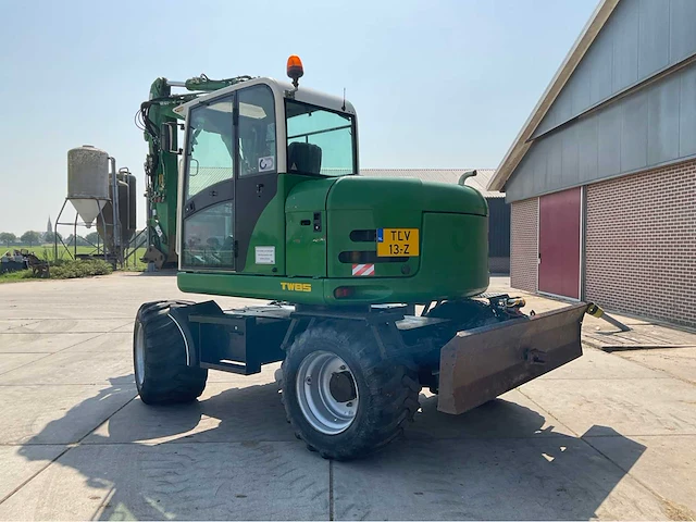 2009 terex tw85 banden graafmachine - afbeelding 50 van  51