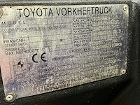 2009 toyota 7fbmf16 vorkheftruck - afbeelding 6 van  14