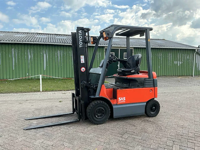 2009 toyota 7fbmf16 vorkheftruck - afbeelding 1 van  14