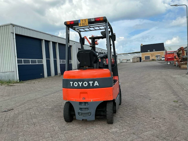 2009 toyota 7fbmf16 vorkheftruck - afbeelding 12 van  14