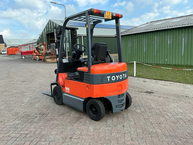 2009 toyota 7fbmf16 vorkheftruck - afbeelding 13 van  14
