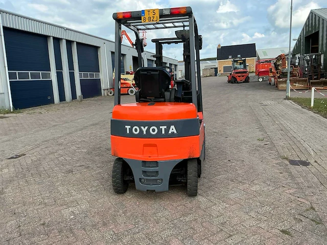 2009 toyota 7fbmf16 vorkheftruck - afbeelding 16 van  17