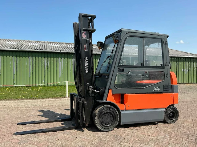 2009 toyota 7fbmf35 vorkheftruck - afbeelding 1 van  13