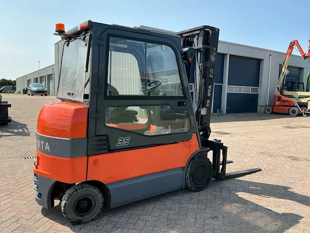 2009 toyota 7fbmf35 vorkheftruck - afbeelding 10 van  13
