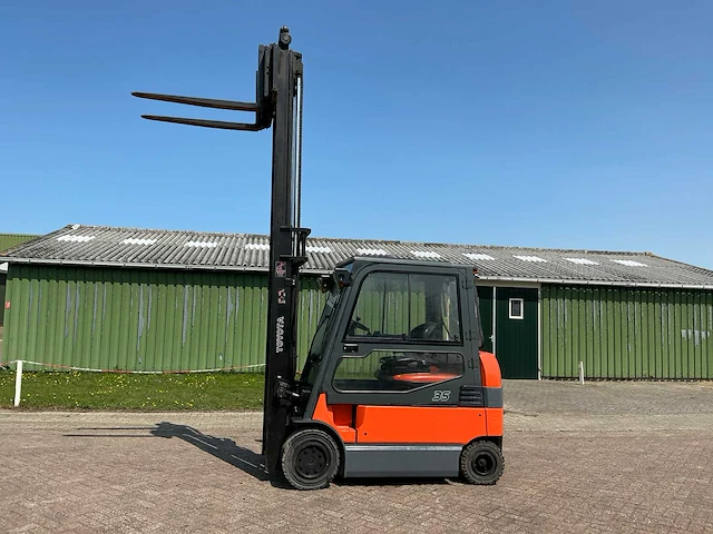 2009 toyota 7fbmf35 vorkheftruck - afbeelding 11 van  13