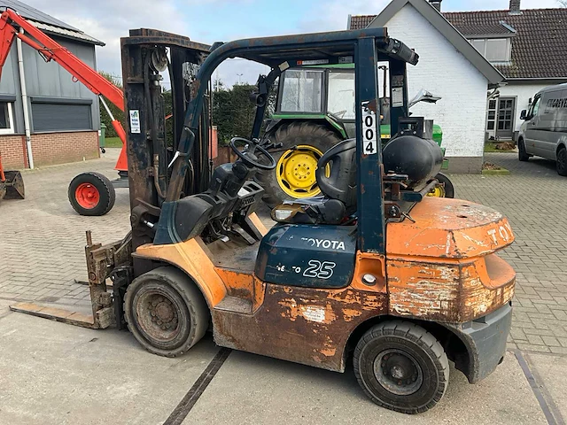 2009 toyota d-42-7fg25 vorkheftruck - afbeelding 1 van  19
