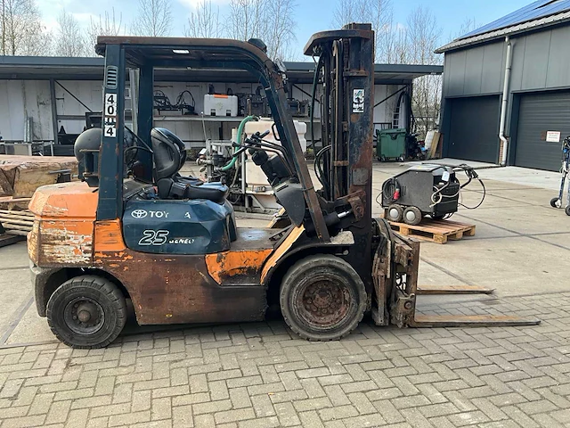 2009 toyota d-42-7fg25 vorkheftruck - afbeelding 12 van  19