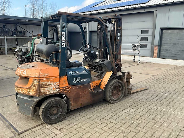 2009 toyota d-42-7fg25 vorkheftruck - afbeelding 13 van  19