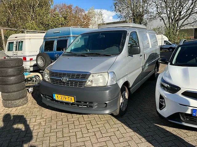 2009 toyota hiace camper personenauto - afbeelding 1 van  9