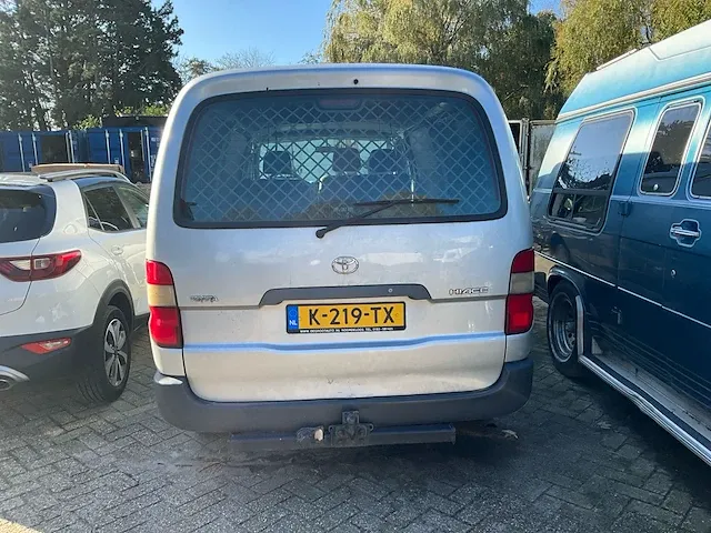 2009 toyota hiace camper personenauto - afbeelding 5 van  9