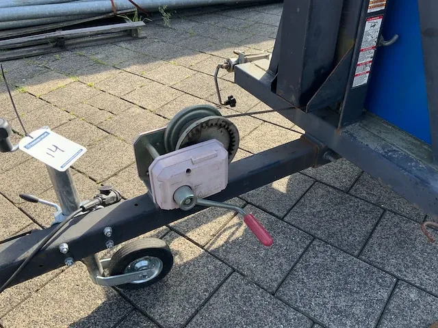2009 verdegro lmw lichtmast aggregaat aanhangwagen - afbeelding 8 van  17