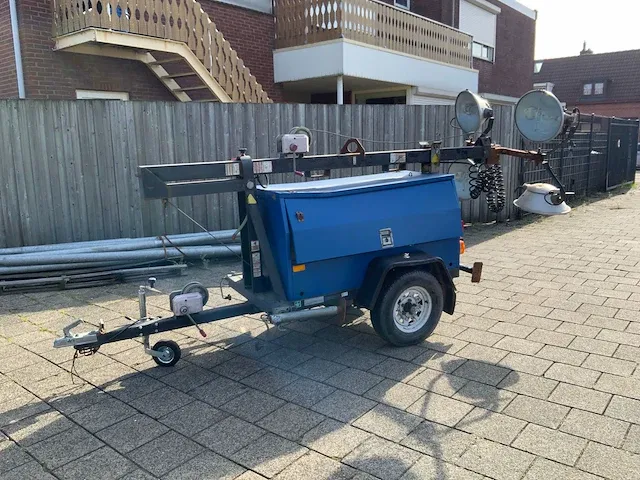 2009 verdegro lmw lichtmast aggregaat aanhangwagen - afbeelding 1 van  17