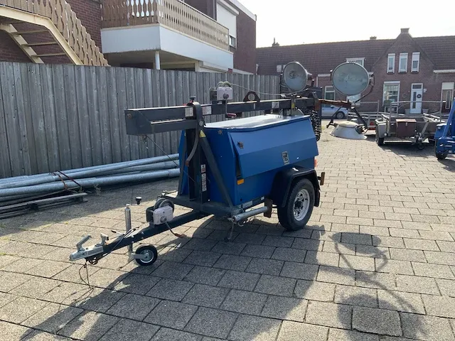 2009 verdegro lmw lichtmast aggregaat aanhangwagen - afbeelding 10 van  17