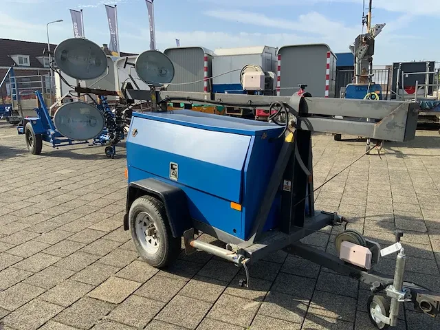 2009 verdegro lmw lichtmast aggregaat aanhangwagen - afbeelding 12 van  17