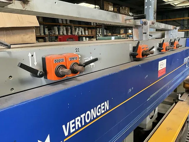 2009 vertongen pentho c4 5-assige pennenbank - afbeelding 8 van  10