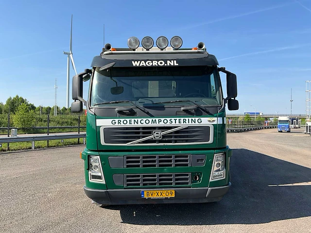2009 volvo fm440 10x4 euro5 haakarmvrachtwagen met container - afbeelding 2 van  55