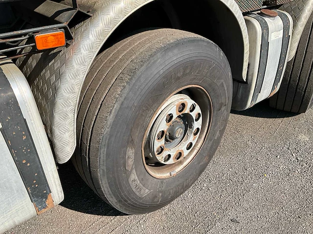2009 volvo fm440 10x4 euro5 haakarmvrachtwagen met container - afbeelding 10 van  55